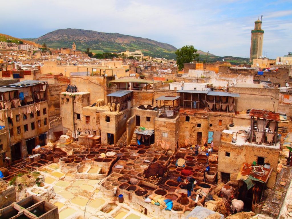 Ancient medina of Fes explored on a 10 day Morocco itinerary from Casablanca