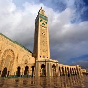 Morocco Travel Guide – Hassan II Mosque Facade in Casablanca